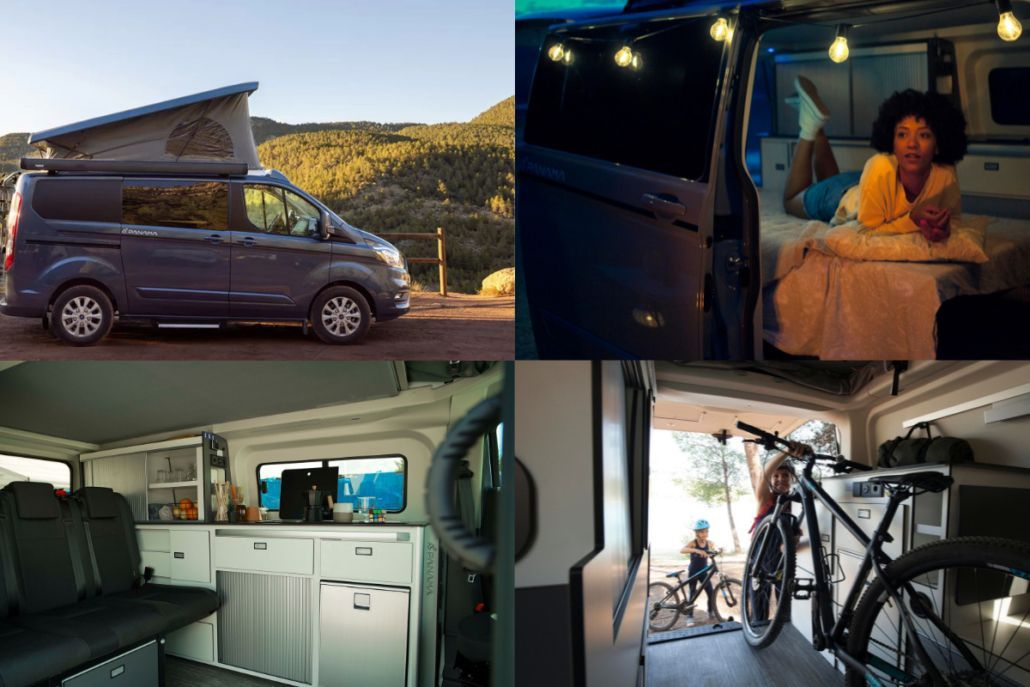 panama van collage